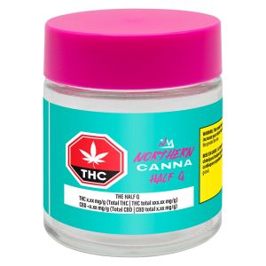 Northern Canna Half Q cannabis flower jar 14g high THC indica craft cannabis container