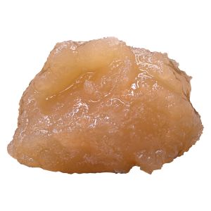 Nugz Bubble Up Fresh Frozen Hash Rosin with a soft, creamy texture and glossy, terpene-rich surface.